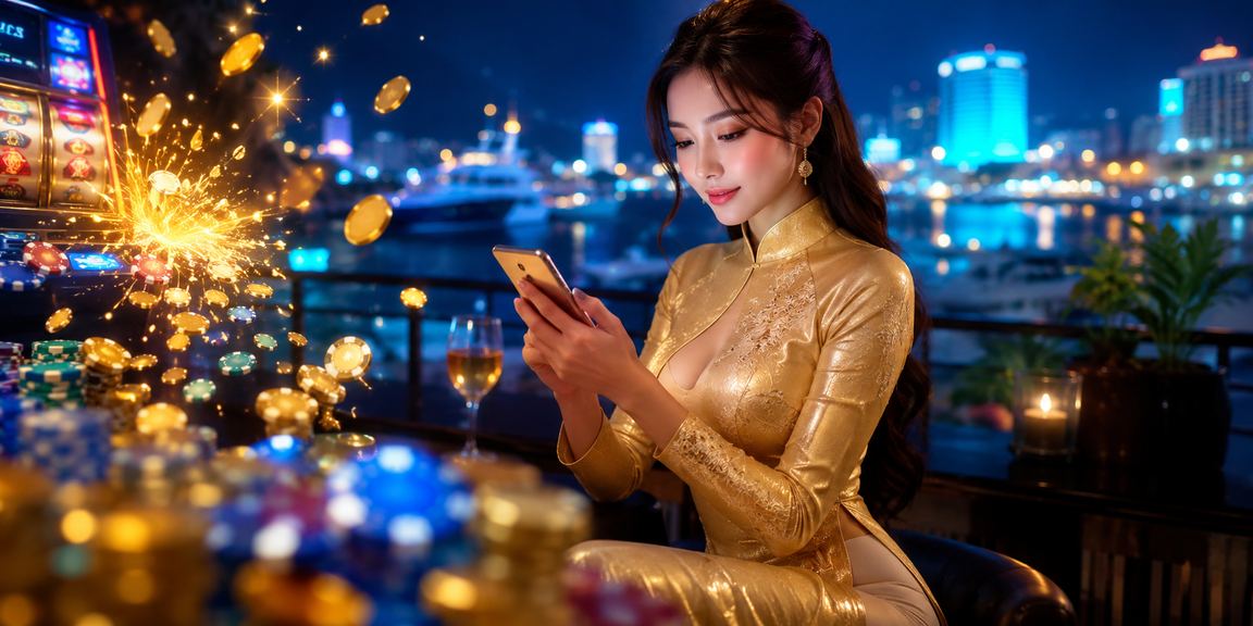 Khung cảnh Nha Trang minh họa trải nghiệm ứng dụng game trên di động